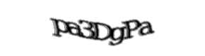 Security check image, please type the characters shown