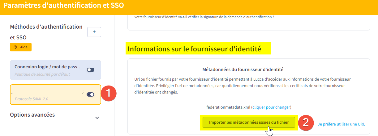 SSO Microsoft ADFS - Active Directory Federation Services (SAML 2)